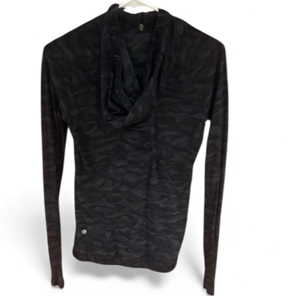 lululemon athletica Black Camouflage Hoodie - Picture 2 of 2